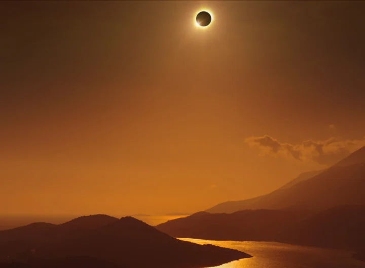 Iceland landscape under a dramatic sky during the August 2026 solar eclipse