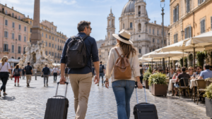 American travelers visiting Europe amid changing economic and political conditions